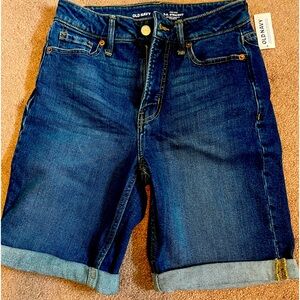 Old Navy high rise OH Straight Jean short